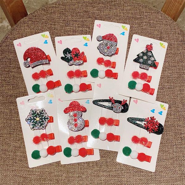 5set/lot cute christmas set hair clip full diamond santa claus hairpin kids girl headdress bb clip cartoon hair headdress, Slivery;white
5set/lot cute christmas set hair clip full diamond santa claus hairpin kids girl headdress bb clip cartoon hair headdress, Slivery;white