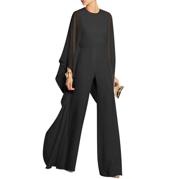 women's jumpsuits & rompers womens loose chiffon jumpsuit fashion ladies clubwear playsuit party long sleeve casual autumn romper trous, Black;white
women's jumpsuits & rompers womens loose chiffon jumpsuit fashion ladies clubwear playsuit party long sleeve casual autumn romper trous, Black;white