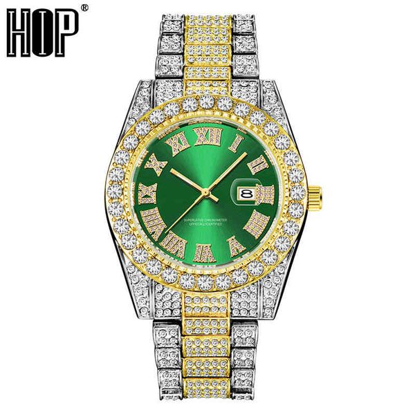 hip hop 16colors iced out mens luxury date quartz wrist watches with micropaved cubic zircon watch for women men jewelry, Slivery;brown
hip hop 16colors iced out mens luxury date quartz wrist watches with micropaved cubic zircon watch for women men jewelry, Slivery;brown