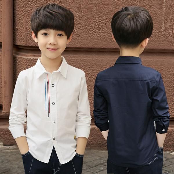 2021 selling children boys shirt long sleeves casual cotton shirt classic striped printing little gentleman clothing 8 10 12, White;black
2021 selling children boys shirt long sleeves casual cotton shirt classic striped printing little gentleman clothing 8 10 12, White;black