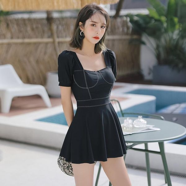 high waist swimwear one piece girl swimsuit push up bathing suits women plus size sun swim for retro ladies closed black
high waist swimwear one piece girl swimsuit push up bathing suits women plus size sun swim for retro ladies closed black
