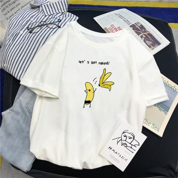 lets get naked spoof banana mens t shirts and womens cartoon harajuku summer fashion women funny fun casual loose, White;black
lets get naked spoof banana mens t shirts and womens cartoon harajuku summer fashion women funny fun casual loose, White;black