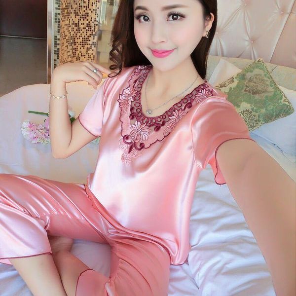 women's sleepwear lingerie satin nightgowns women short sleeve nighties v-neck nightdress nightwear nightshirt pijama mujer, Black;red
women's sleepwear lingerie satin nightgowns women short sleeve nighties v-neck nightdress nightwear nightshirt pijama mujer, Black;red