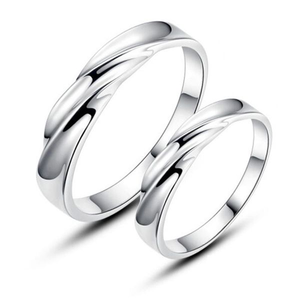 wedding rings 925 silver-plated fashion love interwoven ring couple water wave twisted men's and women's pair, Slivery;golden
wedding rings 925 silver-plated fashion love interwoven ring couple water wave twisted men's and women's pair, Slivery;golden