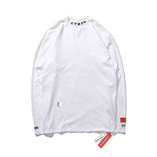 collar heron classic base half shirt autumn and winter embroidery long t-shirt for men and women, White;black
collar heron classic base half shirt autumn and winter embroidery long t-shirt for men and women, White;black