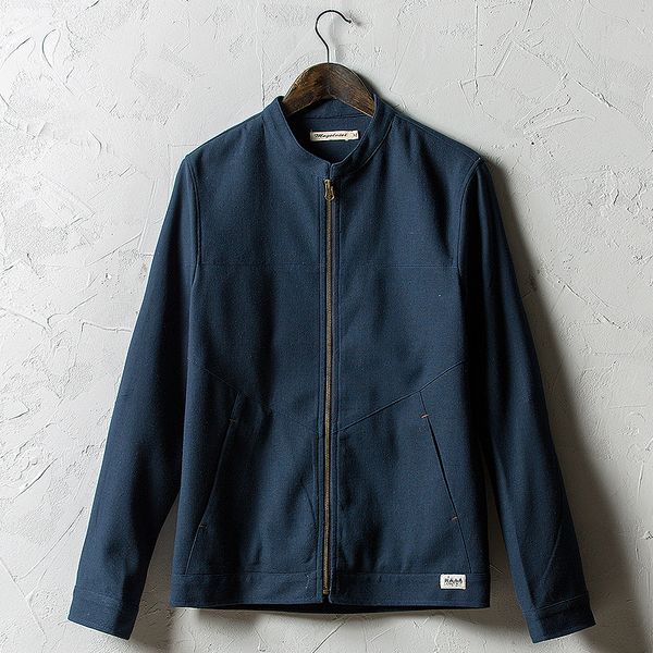 2021 new brand long sleeve flax and cotton jacket fashion casual stand collar jackets male solid linen coat men jaqueta agasalhos 2j9y, Black;brown
2021 new brand long sleeve flax and cotton jacket fashion casual stand collar jackets male solid linen coat men jaqueta agasalhos 2j9y, Black;brown