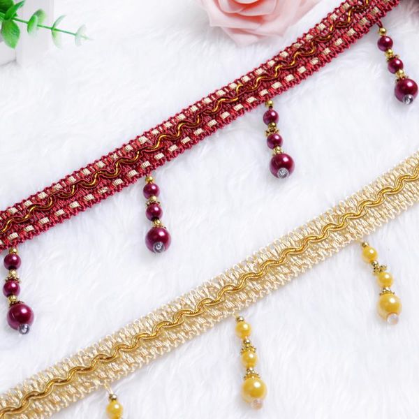 other home decor curtain decorative accessories line weaving hanging tassel fabric imitation pearl beads lace trims 11.5m/lot
other home decor curtain decorative accessories line weaving hanging tassel fabric imitation pearl beads lace trims 11.5m/lot