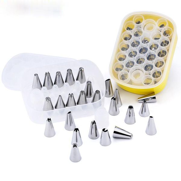 24pcs/set cake decorating tips set cream icing piping nozzle icing piping pastry nozzles baking accessories cake decoration tool
24pcs/set cake decorating tips set cream icing piping nozzle icing piping pastry nozzles baking accessories cake decoration tool