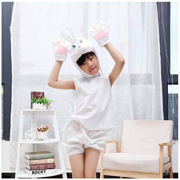 cartoon clothing children's day performance clothes kindergarten animal costume big white rabbit stage short, Blue
cartoon clothing children's day performance clothes kindergarten animal costume big white rabbit stage short, Blue