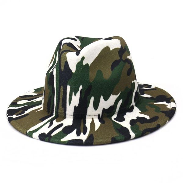 wide brim hats vintage women's classic camouflage hat men fedora jazz felt panama autumn winter party goth wedding cap, Blue;gray
wide brim hats vintage women's classic camouflage hat men fedora jazz felt panama autumn winter party goth wedding cap, Blue;gray