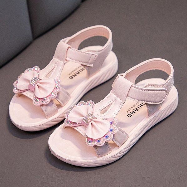 sandals girls summer bow princess leather children soft-soled toddler shoes korean girls' beach, Black;red
sandals girls summer bow princess leather children soft-soled toddler shoes korean girls' beach, Black;red