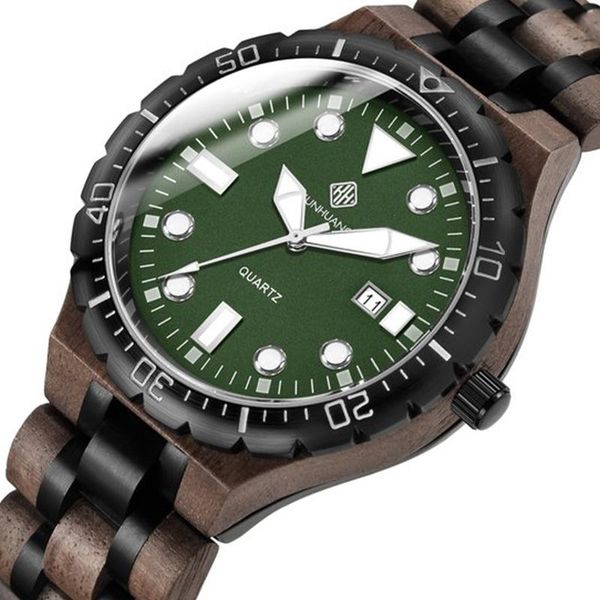 wristwatches fashion alloy wood watch natural solid ebony maple wooden green dial quartz date luminous clock male relogio masculine, Slivery;brown
wristwatches fashion alloy wood watch natural solid ebony maple wooden green dial quartz date luminous clock male relogio masculine, Slivery;brown