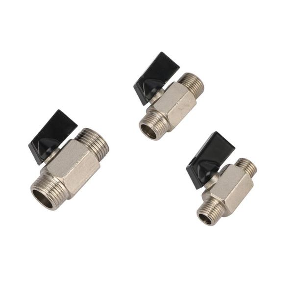 watering equipments mini brass ball valve 1/4" 3/8" 1/2" bsp male thread air compressor garden water connectors irrigation fl
watering equipments mini brass ball valve 1/4" 3/8" 1/2" bsp male thread air compressor garden water connectors irrigation fl