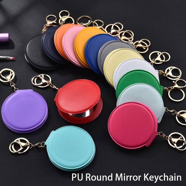 keychains korean fashion makeup mirror pu small round keychain double-sided folding furry ball pendant, Silver
keychains korean fashion makeup mirror pu small round keychain double-sided folding furry ball pendant, Silver