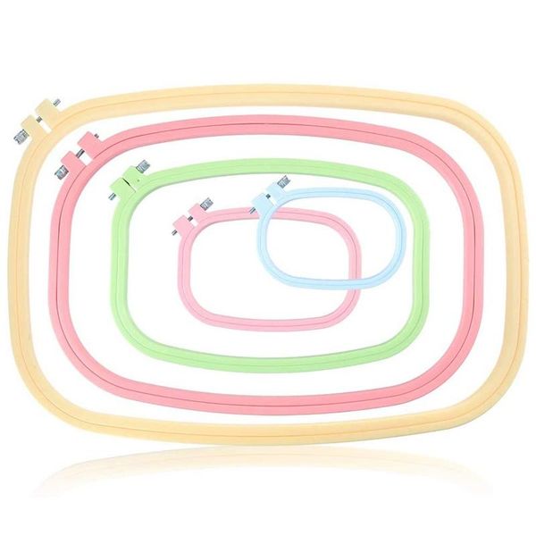5 pcs abs plastic embroidery hoops set square embroidery hoops candy color hoop for art craft sewing(5 color)
5 pcs abs plastic embroidery hoops set square embroidery hoops candy color hoop for art craft sewing(5 color)