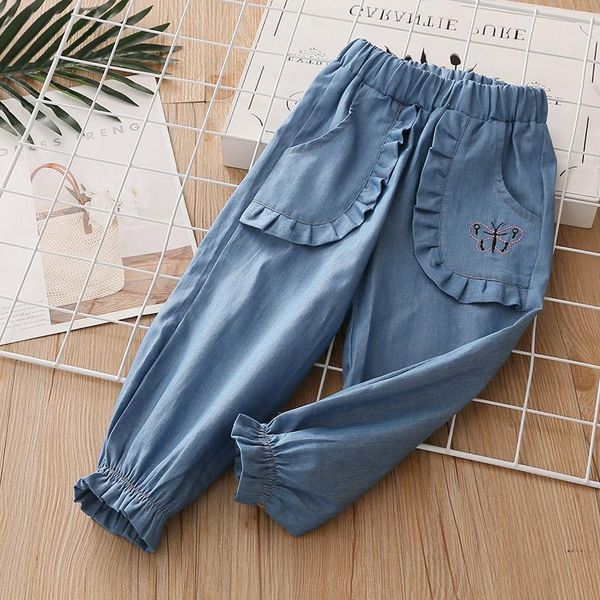 jeans 2021 casual spring autumn 2-8 10 years children pocket elastic cartoon lantern cotton embroidery denim for kids baby girls, Blue
jeans 2021 casual spring autumn 2-8 10 years children pocket elastic cartoon lantern cotton embroidery denim for kids baby girls, Blue