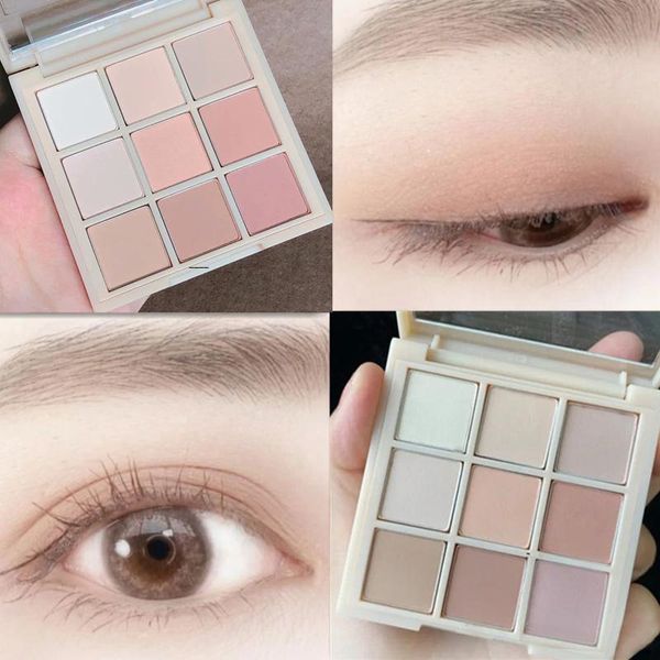 eye shadow 9 colors matte palette long-lasting waterproof sweatproof easy drawing create natural brighten eyes look makeup tslm1
eye shadow 9 colors matte palette long-lasting waterproof sweatproof easy drawing create natural brighten eyes look makeup tslm1