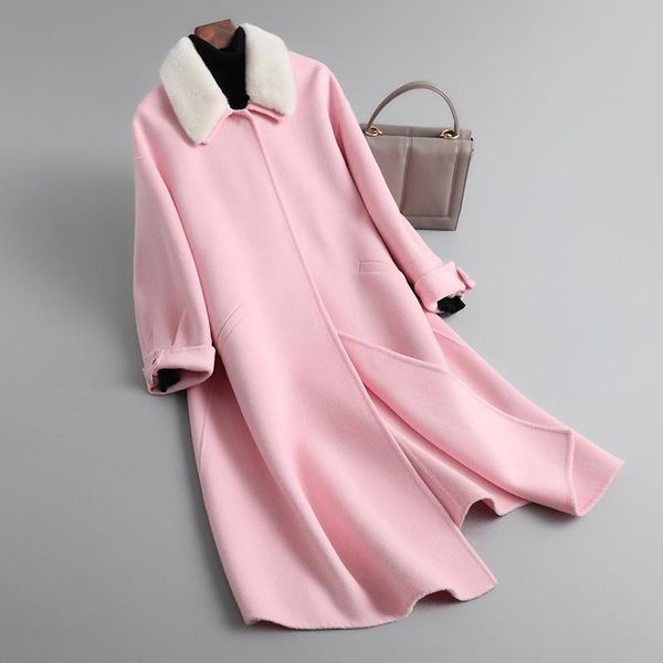 women's wool & blends 100% coats autumn winter cashmere long jacket fashion lady trench collar overcoat qn3683, Black
women's wool & blends 100% coats autumn winter cashmere long jacket fashion lady trench collar overcoat qn3683, Black