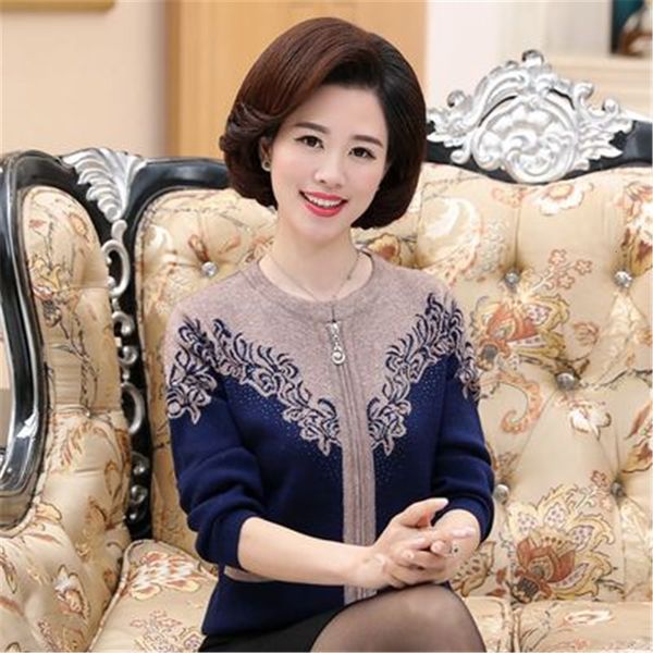 women's knits & tees spring women knitted-or-crocheted middle-aged with casual cardigan sweater loose big size jacket plus 5xl 0cxp, White
women's knits & tees spring women knitted-or-crocheted middle-aged with casual cardigan sweater loose big size jacket plus 5xl 0cxp, White