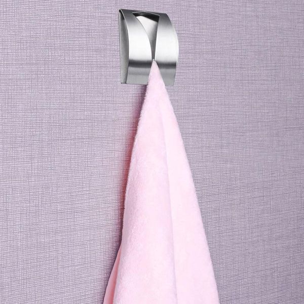 towel racks 4pcs self adhesive wall mounted rack storage clip hanger holder household stainless steel bathroom accessories
towel racks 4pcs self adhesive wall mounted rack storage clip hanger holder household stainless steel bathroom accessories