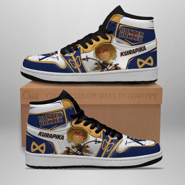 hunter x kurapika sneakers red ey hxh anime sho