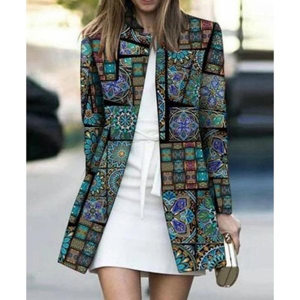 women's jackets mandylandy open stitch female coats jacket printed mid-length cardigan women long sleeve plus size loose outwear fashio, Black;brown
women's jackets mandylandy open stitch female coats jacket printed mid-length cardigan women long sleeve plus size loose outwear fashio, Black;brown