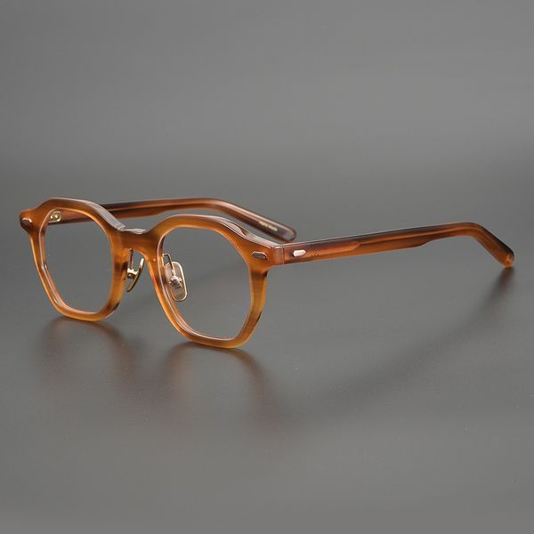 2021 classic brand design irregular polygon acetate glasses frame men women retro prescription eyeglasses optical myopia eyewear, Silver
2021 classic brand design irregular polygon acetate glasses frame men women retro prescription eyeglasses optical myopia eyewear, Silver
