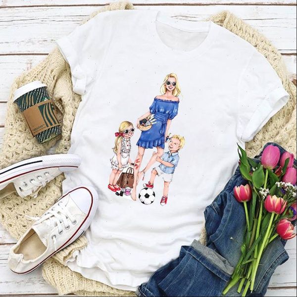 women graphic mom life cartoon fashion print short sleeve summer t shirt lady womens clothing clothes tee female t shirt, White
women graphic mom life cartoon fashion print short sleeve summer t shirt lady womens clothing clothes tee female t shirt, White