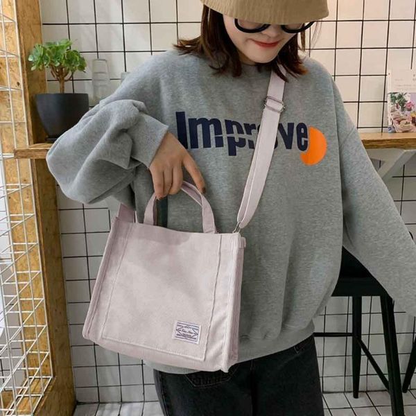 hbp 2021 women corduroy handbag cotton canvas zipper shoulder casual tote female eco crossbody vintage messenger bags #srn
hbp 2021 women corduroy handbag cotton canvas zipper shoulder casual tote female eco crossbody vintage messenger bags #srn
