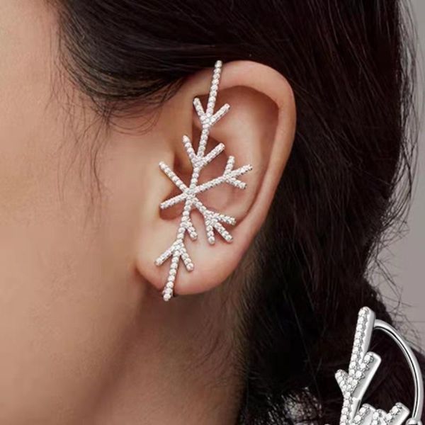 stud 1pc snowflake ear cuff earrings for women 2021 fashion micro pave jewelry earings wholesale, Golden;silver
stud 1pc snowflake ear cuff earrings for women 2021 fashion micro pave jewelry earings wholesale, Golden;silver