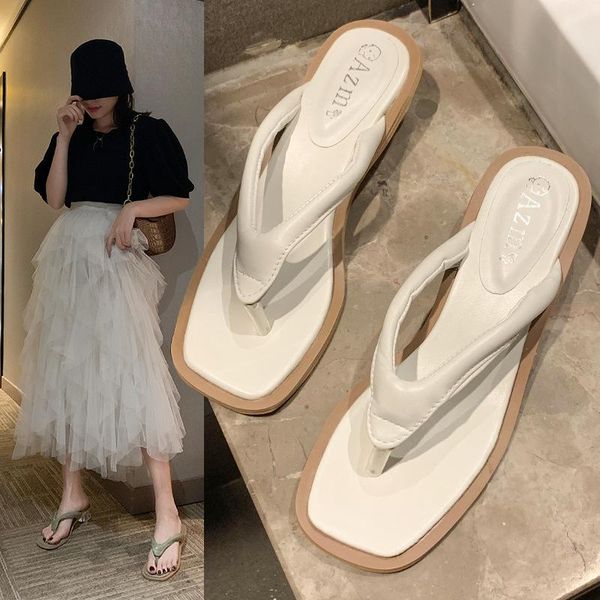 slippers shoes woman's luxury slides rubber flip flops square heel med 2021 designer hawaiian glitter summer block pu rome fashi, Black
slippers shoes woman's luxury slides rubber flip flops square heel med 2021 designer hawaiian glitter summer block pu rome fashi, Black