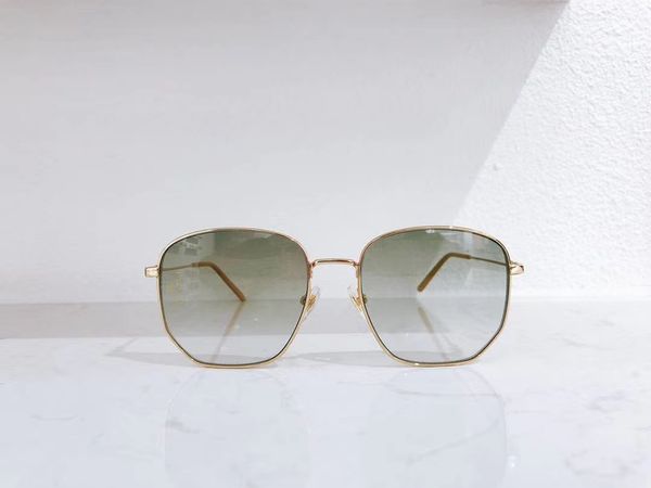 0396s gold metal square sunglasses green gradient lens 0396s sun glasses fashion sun glasses new with box, White;black
0396s gold metal square sunglasses green gradient lens 0396s sun glasses fashion sun glasses new with box, White;black
