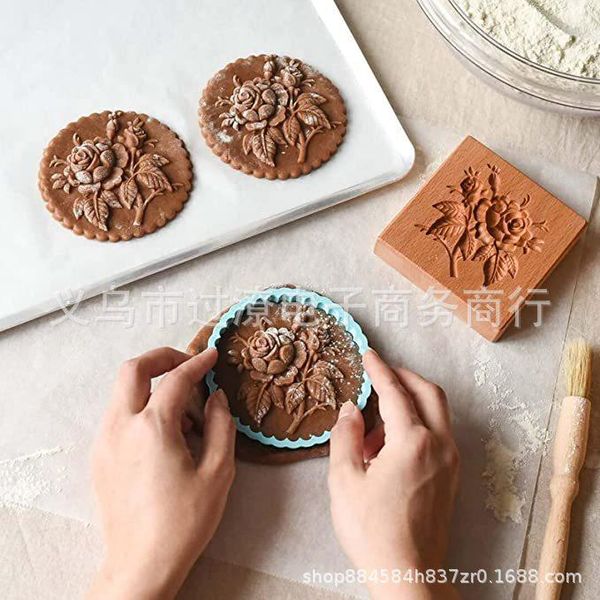 baking moulds biscuit mould, flower/ rose /pine cone food mould diy tools for cookie dessert chocolate, 15 x 2 cm
baking moulds biscuit mould, flower/ rose /pine cone food mould diy tools for cookie dessert chocolate, 15 x 2 cm