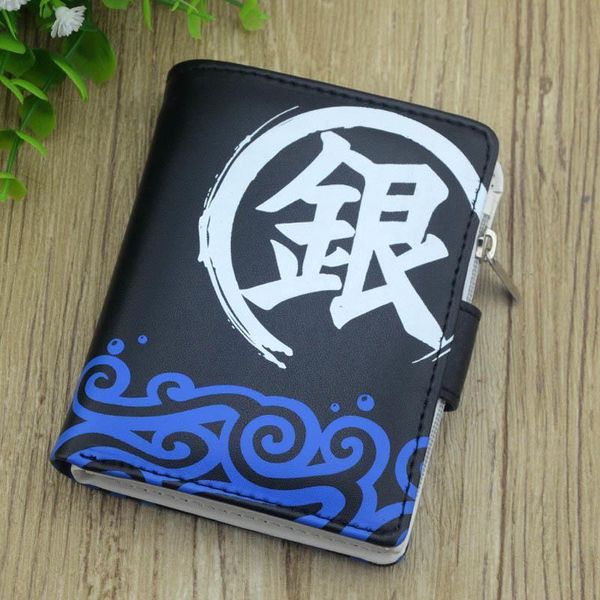 anime gintama short leather wallet comic sakata gintoki coin purse, Red;black
anime gintama short leather wallet comic sakata gintoki coin purse, Red;black