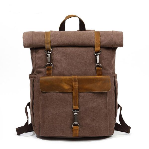backpack vintage men canvas backpacks oil wax leather travel large waterproof daypacks retro bagpack
backpack vintage men canvas backpacks oil wax leather travel large waterproof daypacks retro bagpack