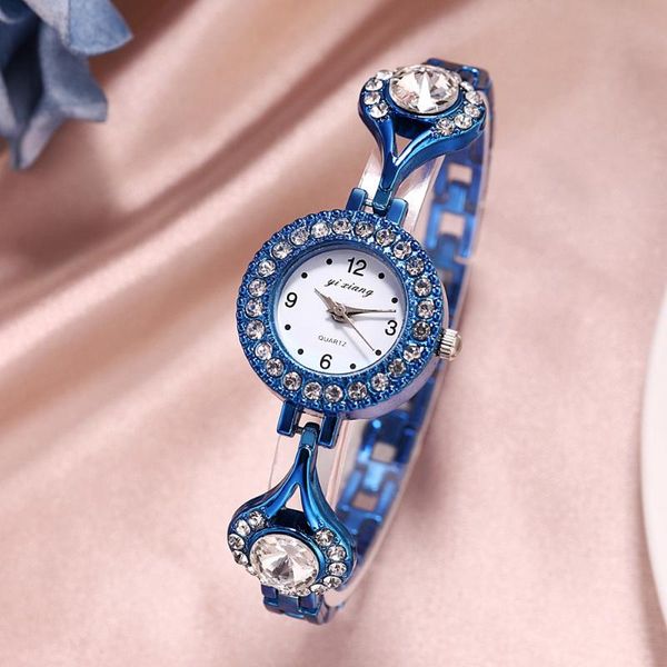 wristwatches women's watch female student small dial diamond inlaid gem bracelet simple style temperament retro minority, Slivery;brown
wristwatches women's watch female student small dial diamond inlaid gem bracelet simple style temperament retro minority, Slivery;brown