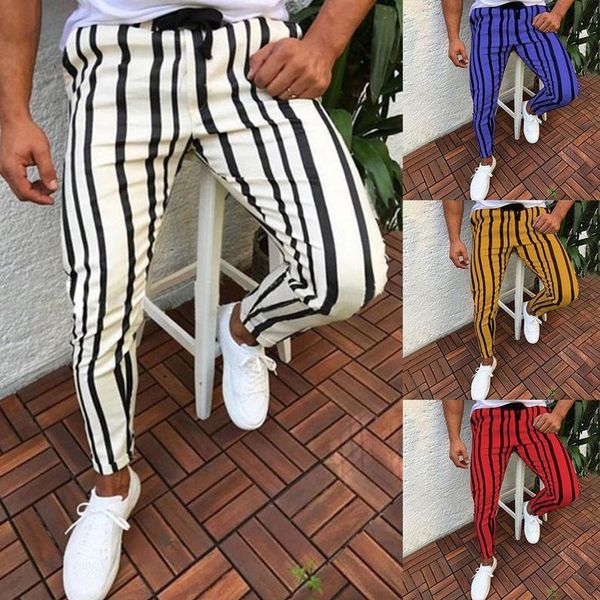 tripes chic vertical print men cord ny pencil single long broek men's trousers, Black
tripes chic vertical print men cord ny pencil single long broek men's trousers, Black