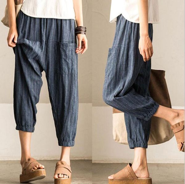 women's pants & capris european and american high waist harem casual loose nine points leggings, Black;white
women's pants & capris european and american high waist harem casual loose nine points leggings, Black;white
