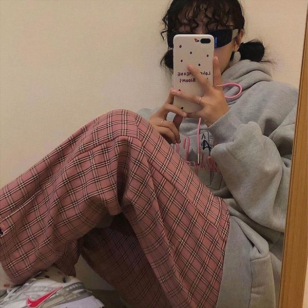 trousers vintage straight streetwear harem womens capri autumn causal plus size harajuku plaid, Black;white
trousers vintage straight streetwear harem womens capri autumn causal plus size harajuku plaid, Black;white