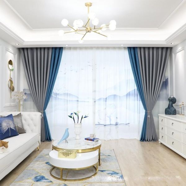 curtain & drapes nordic color matching heat insulation high shading home decoration thickened curtains support customization
curtain & drapes nordic color matching heat insulation high shading home decoration thickened curtains support customization