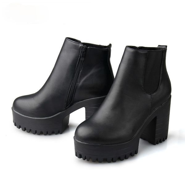boots women's boots on a double-brested pltform, lether high thigh, motorcycle ym90, Black
boots women's boots on a double-brested pltform, lether high thigh, motorcycle ym90, Black