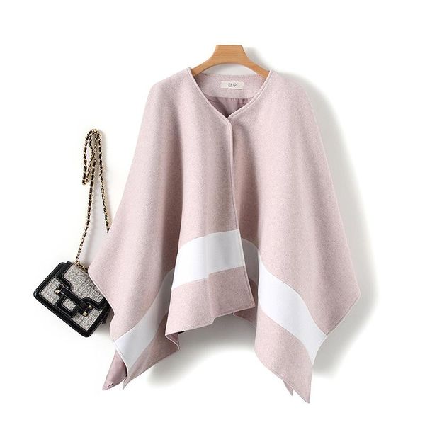 women's jackets designer women wool jacket long sleeve v neck pink coat female fashion loose woolen outerwear, Black;brown
women's jackets designer women wool jacket long sleeve v neck pink coat female fashion loose woolen outerwear, Black;brown