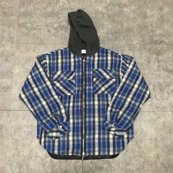 2021 new checked jacket men women capsule zipper blue rhude jackets oversize good quality high street coats thick material 23tr, Black
2021 new checked jacket men women capsule zipper blue rhude jackets oversize good quality high street coats thick material 23tr, Black