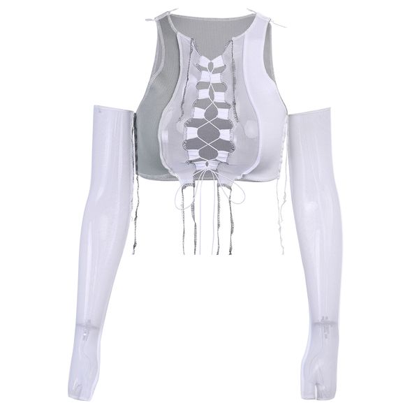 womens sleeveless sexyy vest solid-colored underwaist mesh lace-up navel irregular knitted tank 2020 new, Red;black
womens sleeveless sexyy vest solid-colored underwaist mesh lace-up navel irregular knitted tank 2020 new, Red;black