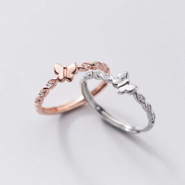 cluster rings a00637 jazaz pave zircon butterfly opening finger ring for women 925 sterling silver party romantic couple insect jewelry, Golden;silver
cluster rings a00637 jazaz pave zircon butterfly opening finger ring for women 925 sterling silver party romantic couple insect jewelry, Golden;silver