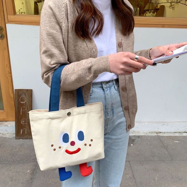 soft cute little feet lunch bag small student 2021 portable handbag fashion large capacity backpacks canvas summer spring simple casual bags
soft cute little feet lunch bag small student 2021 portable handbag fashion large capacity backpacks canvas summer spring simple casual bags