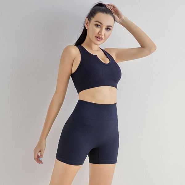 yoga outfit seamless women set ribbed gym 2 piece sport suit women's tranksuit high waist leggings fitness crop top 
yoga outfit seamless women set ribbed gym 2 piece sport suit women's tranksuit high waist leggings fitness crop top