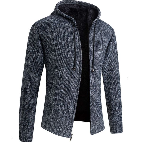 20212020 autumn and winter plush thickened sweater men's rest coat hooded cardigan, White;black
20212020 autumn and winter plush thickened sweater men's rest coat hooded cardigan, White;black