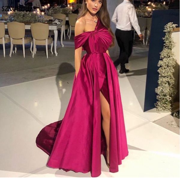 new arrival one shoulder satin evening dress abendkleider 2021 sukienka wieczorowa formal dress ever pretty evening gowns, Black;red
new arrival one shoulder satin evening dress abendkleider 2021 sukienka wieczorowa formal dress ever pretty evening gowns, Black;red