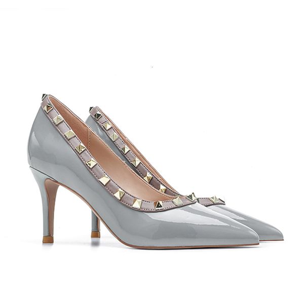 stiletto out women's high heels pumps six inches/eight inches bride's shoes rivets female stilettos size 33-42 obri, Black
stiletto out women's high heels pumps six inches/eight inches bride's shoes rivets female stilettos size 33-42 obri, Black